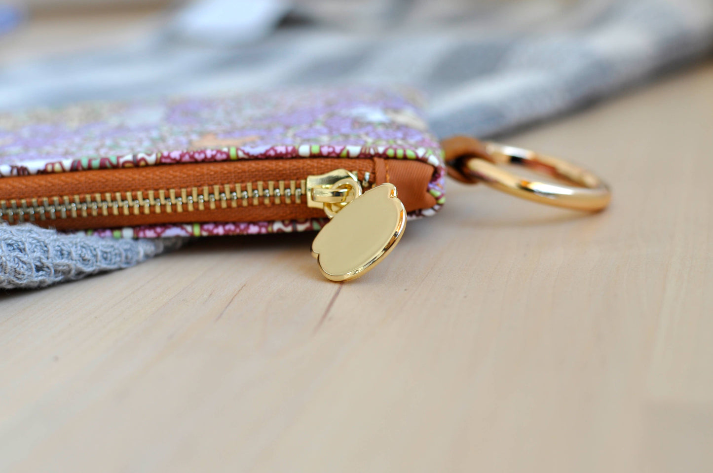 Bunny Small Zipper Coin Purse by Noristudio