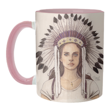 Load image into Gallery viewer, Mugs &#39;Lana Del Rey IV&#39; by Daniel Cash
