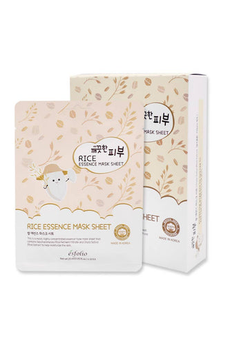 Esfolio ESMPPURIC Essence Mask Sheet Rice - Front & Company: Gift Store