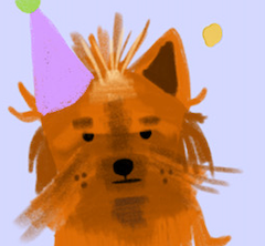 CANINE CREW - Birthday Card