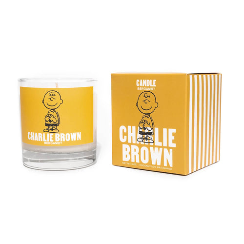 3P4 x Peanuts® Candle - Charlie Brown (Bergamot) - Front & Company: Gift Store