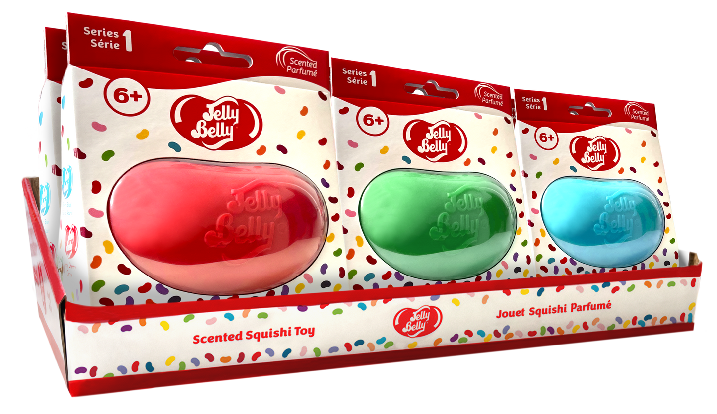 Jelly Belly Hero Bean Squishi Toy Scented