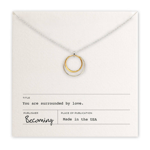 Surrounded By Love Necklace - Front & Company: Gift Store