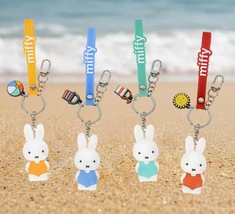 Miffy Swimsuit Summer Ver. Figure Keychain