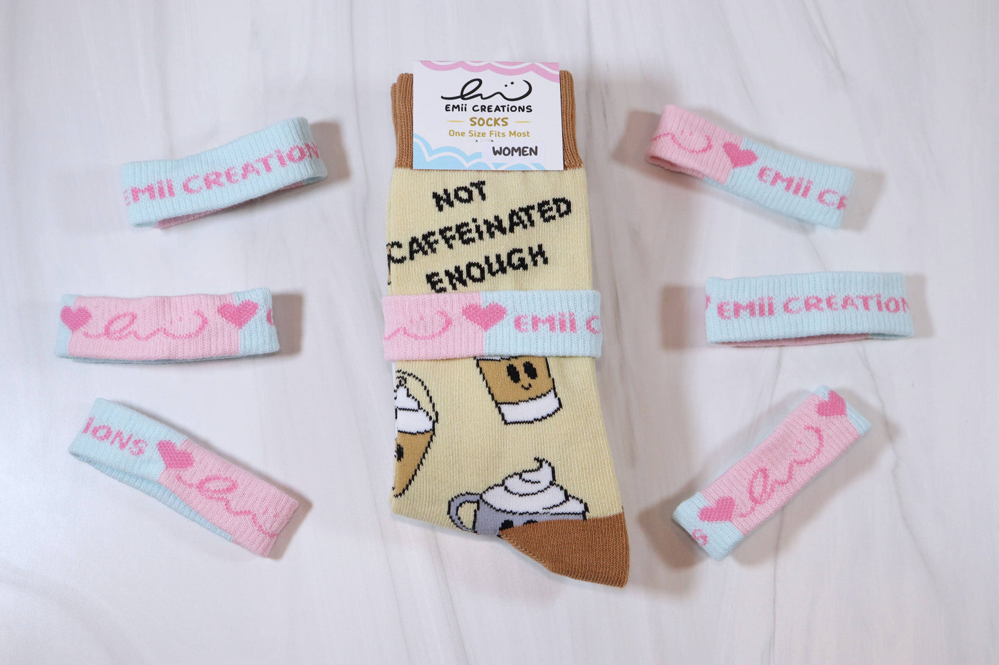 Coffee Caffeine Socks