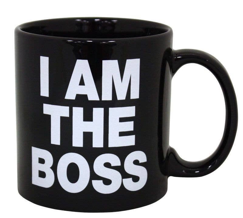 Giant Mug I Am The Boss
