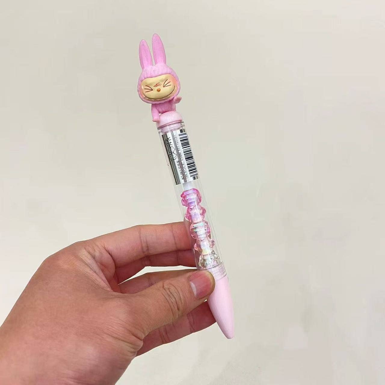 Yoga Labubu deco gel pen creative cute labubu pen gift