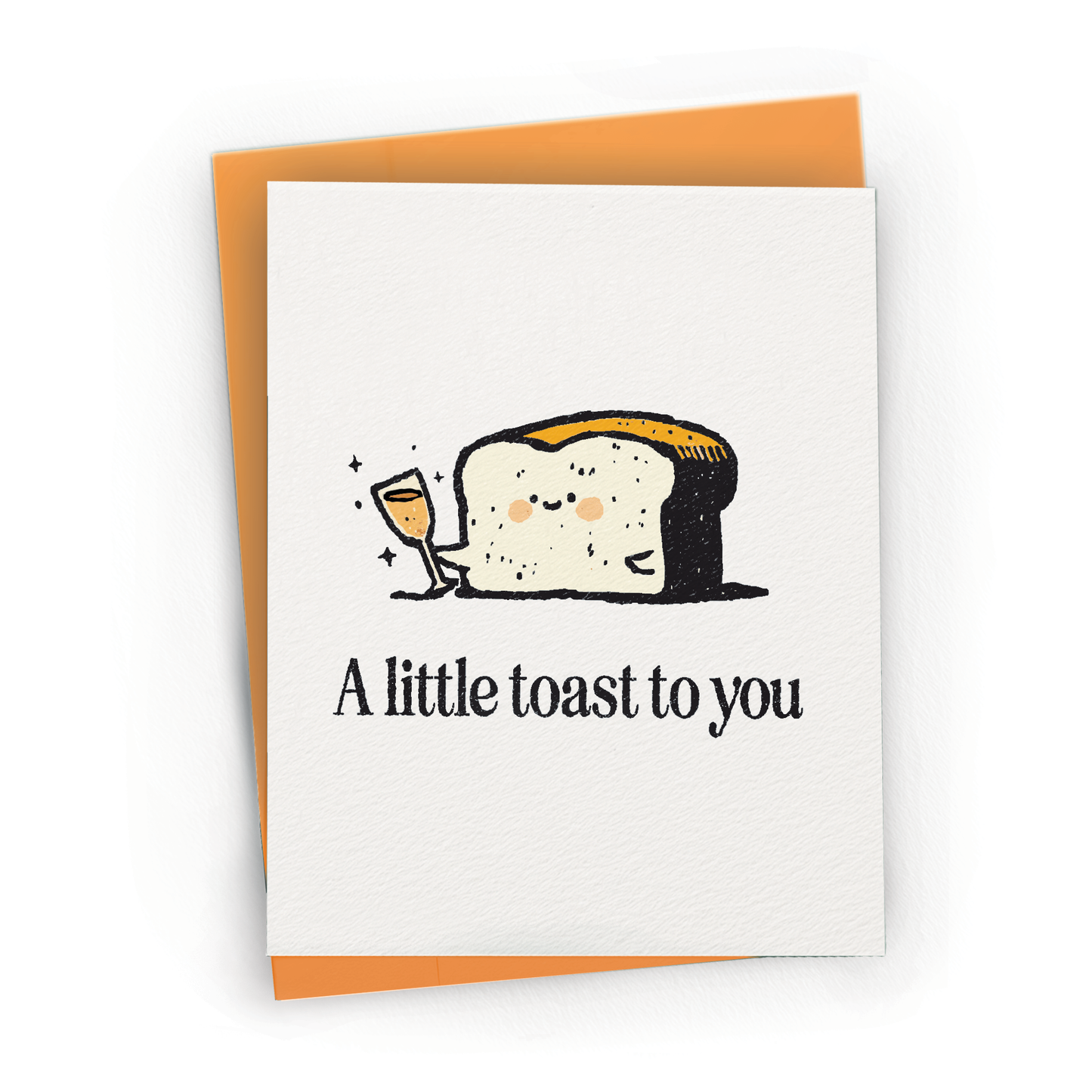 Punny Toast Congrats for Celebrations - A2 Greeting Card