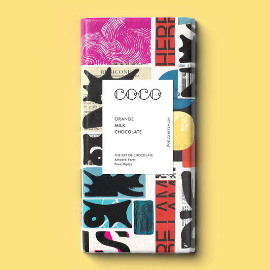 Orange Milk Chocolate Bar