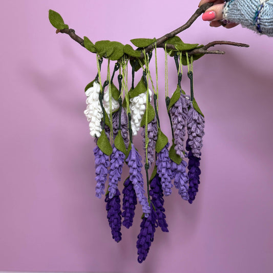 Felt Wisteria Flower Craft Kit