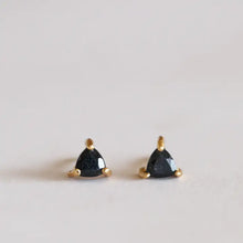 Load image into Gallery viewer, Mini Energy Gem - Black Tourmaline - Earring
