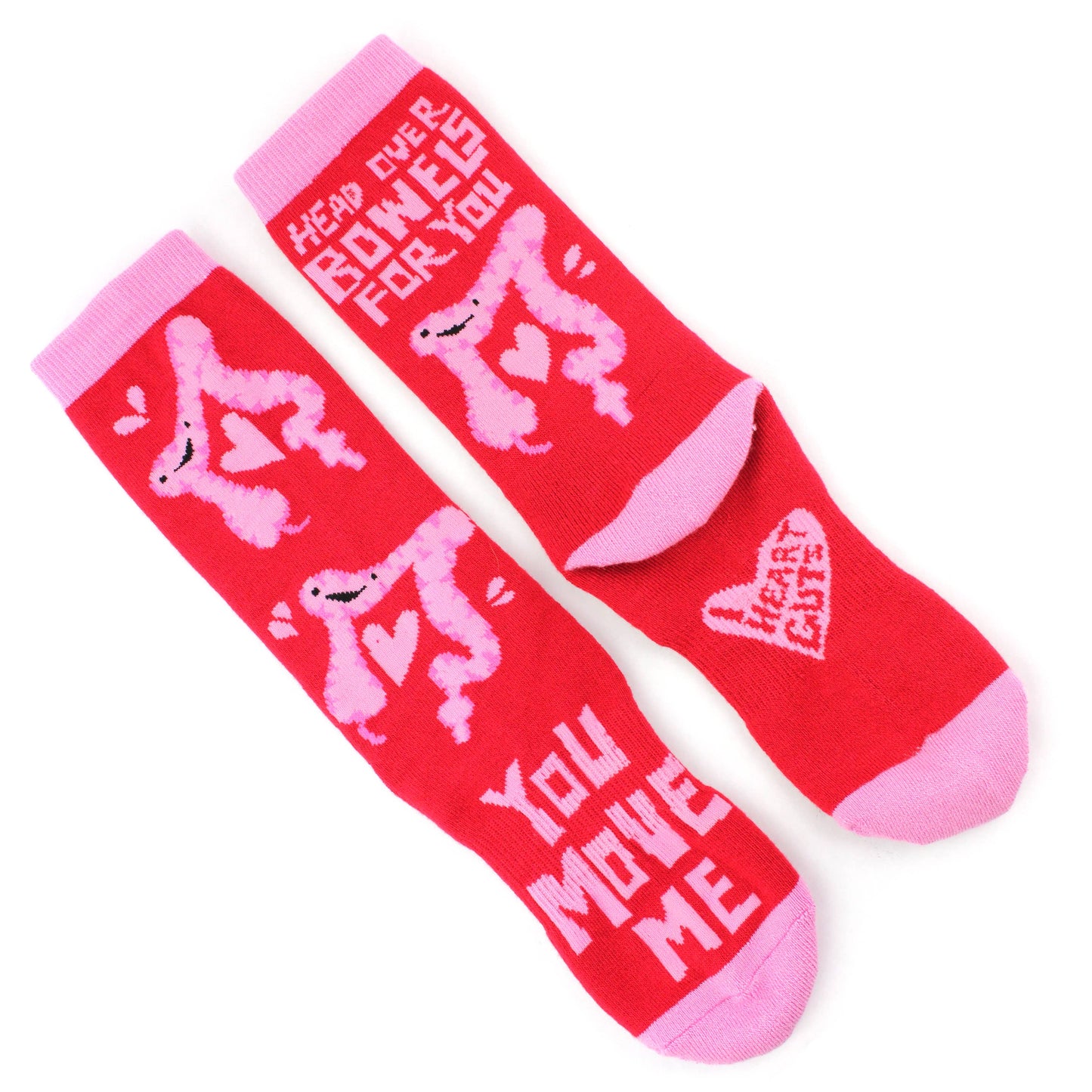Colon Socks - Head Over Bowels for You