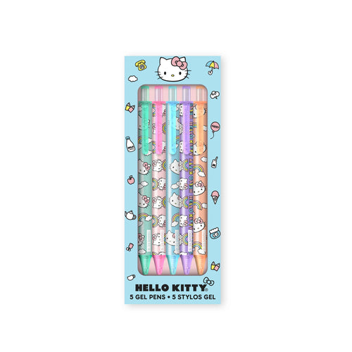 Hello Kitty Classic Blue Gel Pens - Front & Company: Gift Store