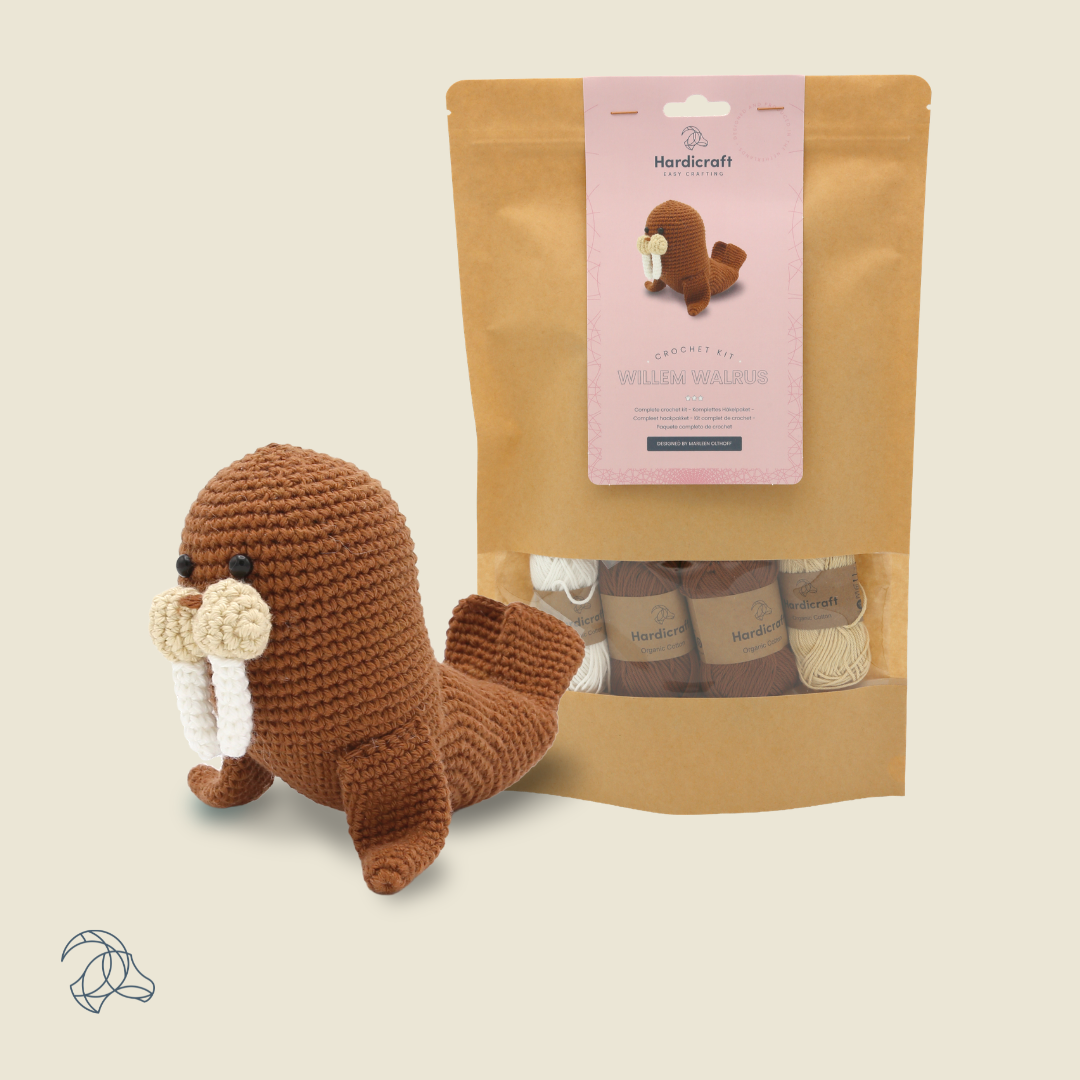 DIY Crochet Kit - Willem Walrus