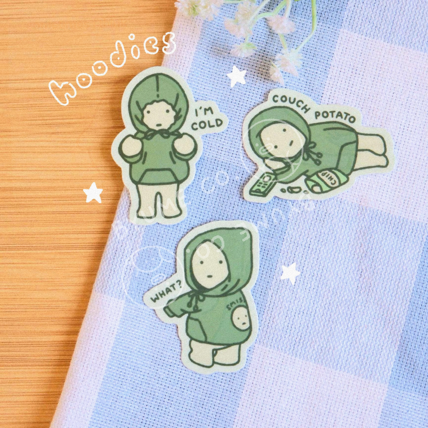 Hoodie Guy Stickers