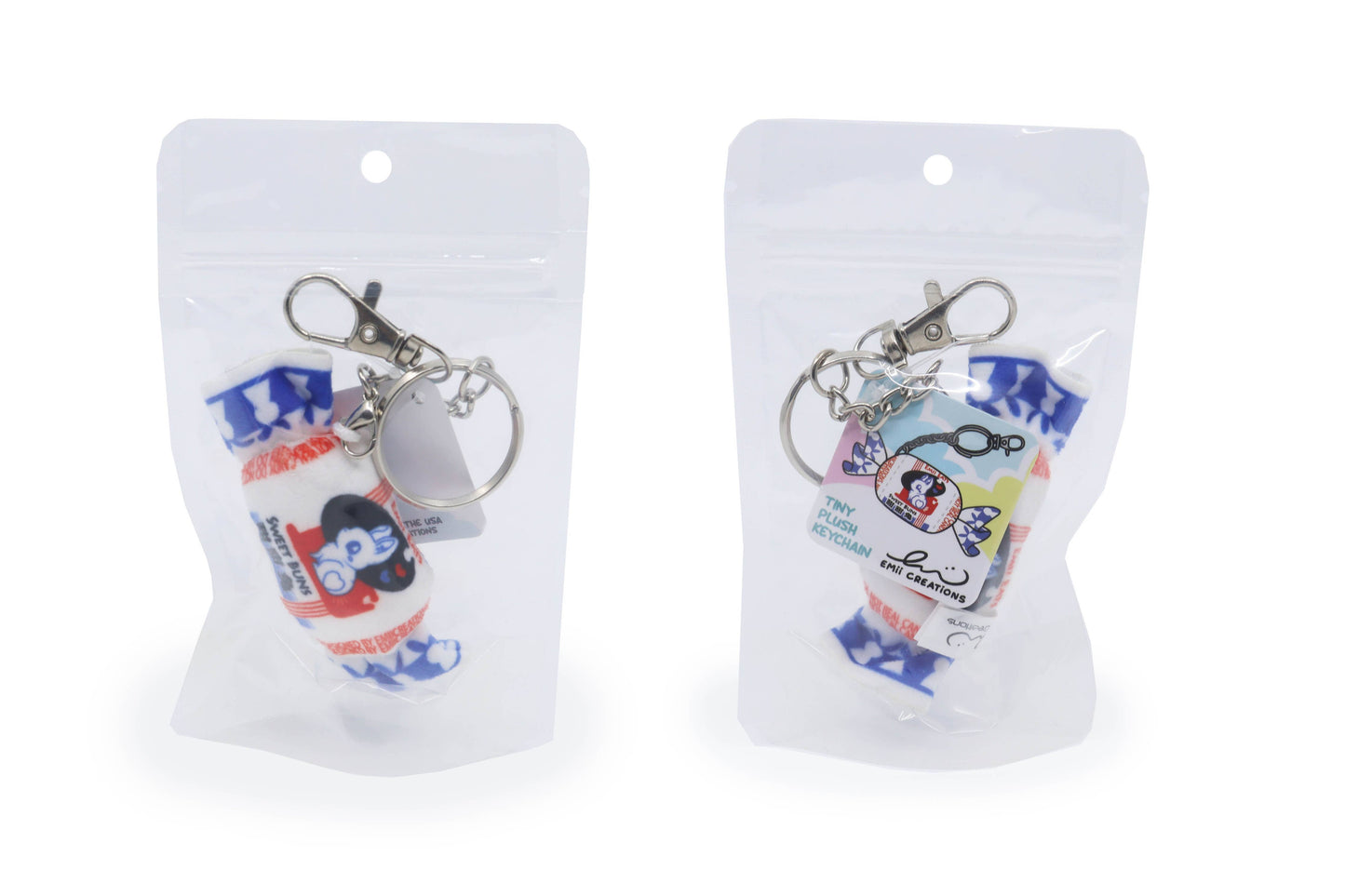 Tiny Sweet Bunny Candy Plush Key & Bag Charm