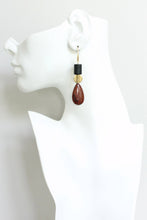 Load image into Gallery viewer, JLTE59 mahogany jasper earrings
