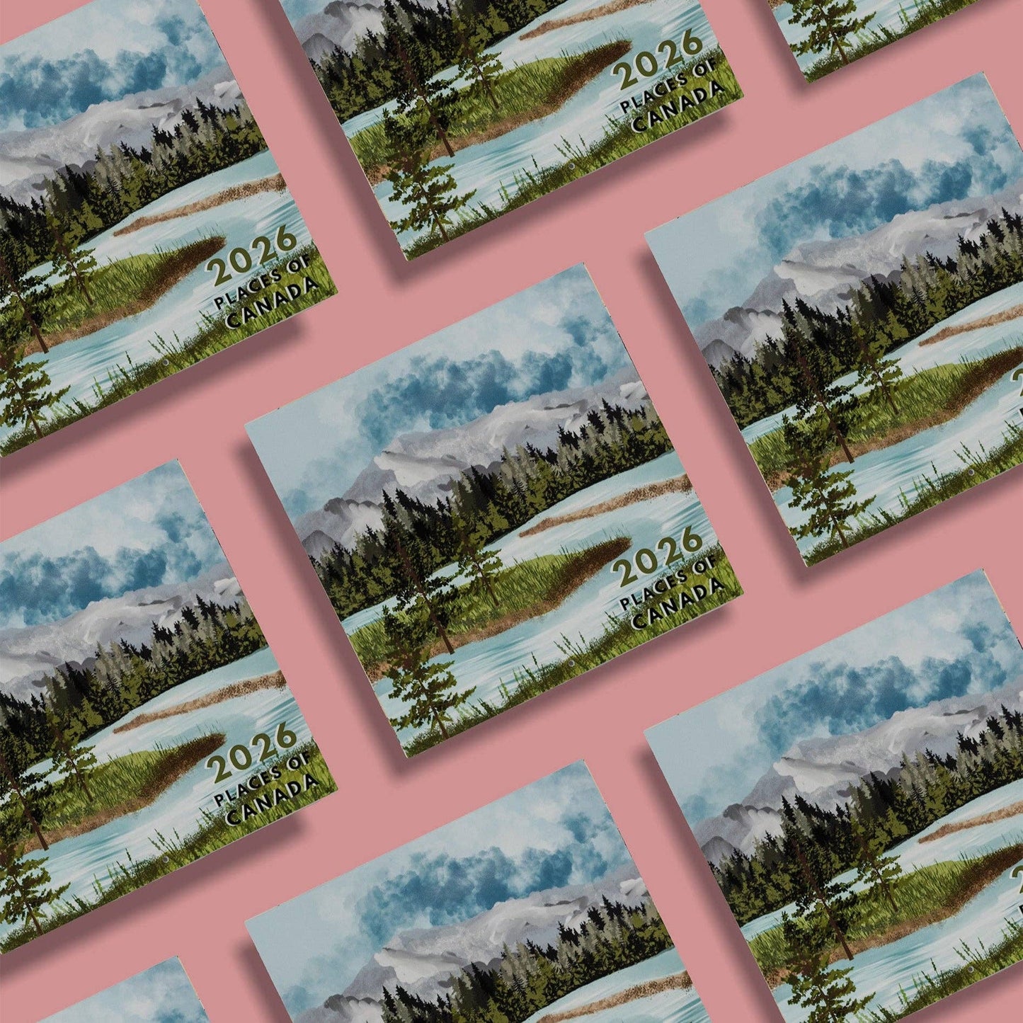 Places Of Canada 2026 Wall Calendar