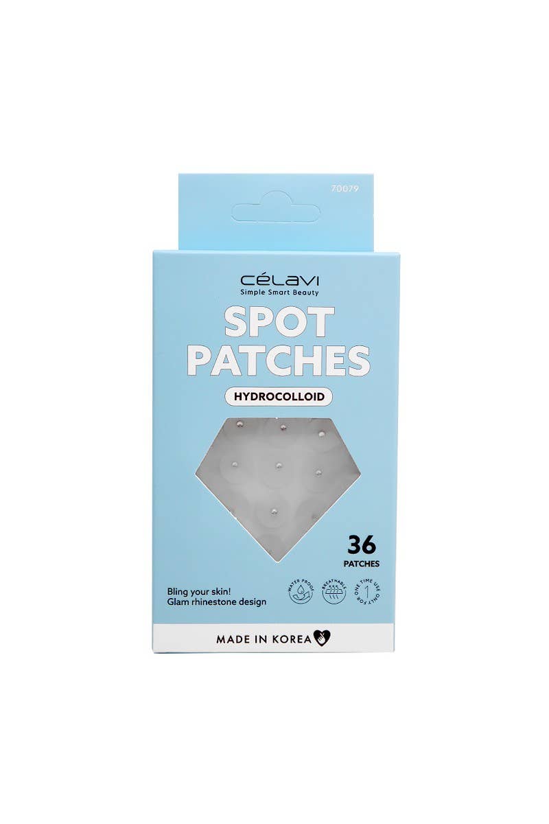 Celavi 70079 Rhinestone Hydrocolloid Spot Patches