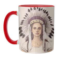 Load image into Gallery viewer, Mugs &#39;Lana Del Rey IV&#39; by Daniel Cash
