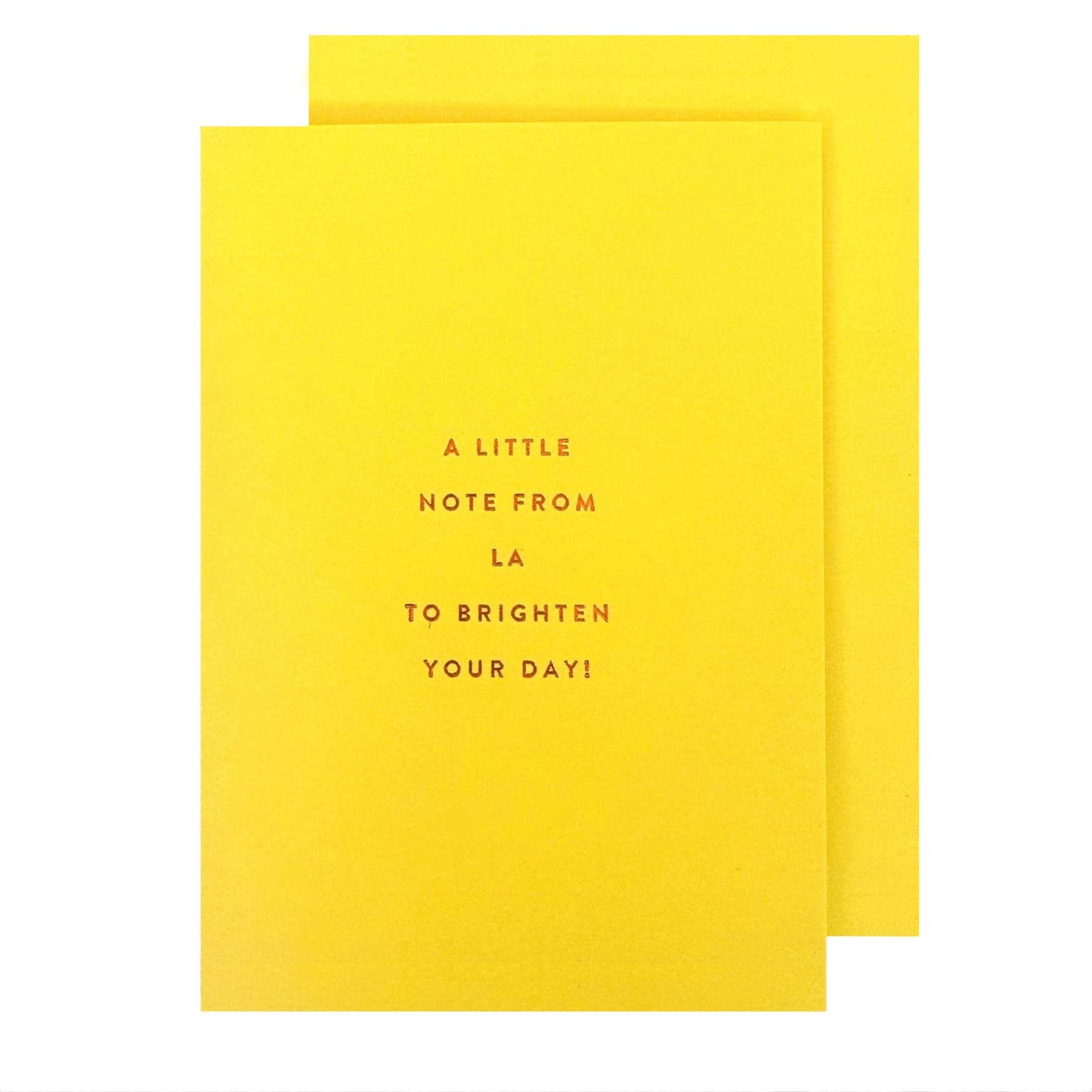 Sunny LA Petite Friendship Card