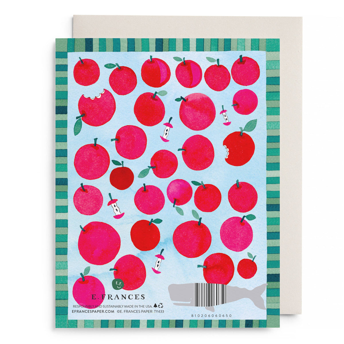 Apple a Day Thank You Boxed Card Set, Set of 6