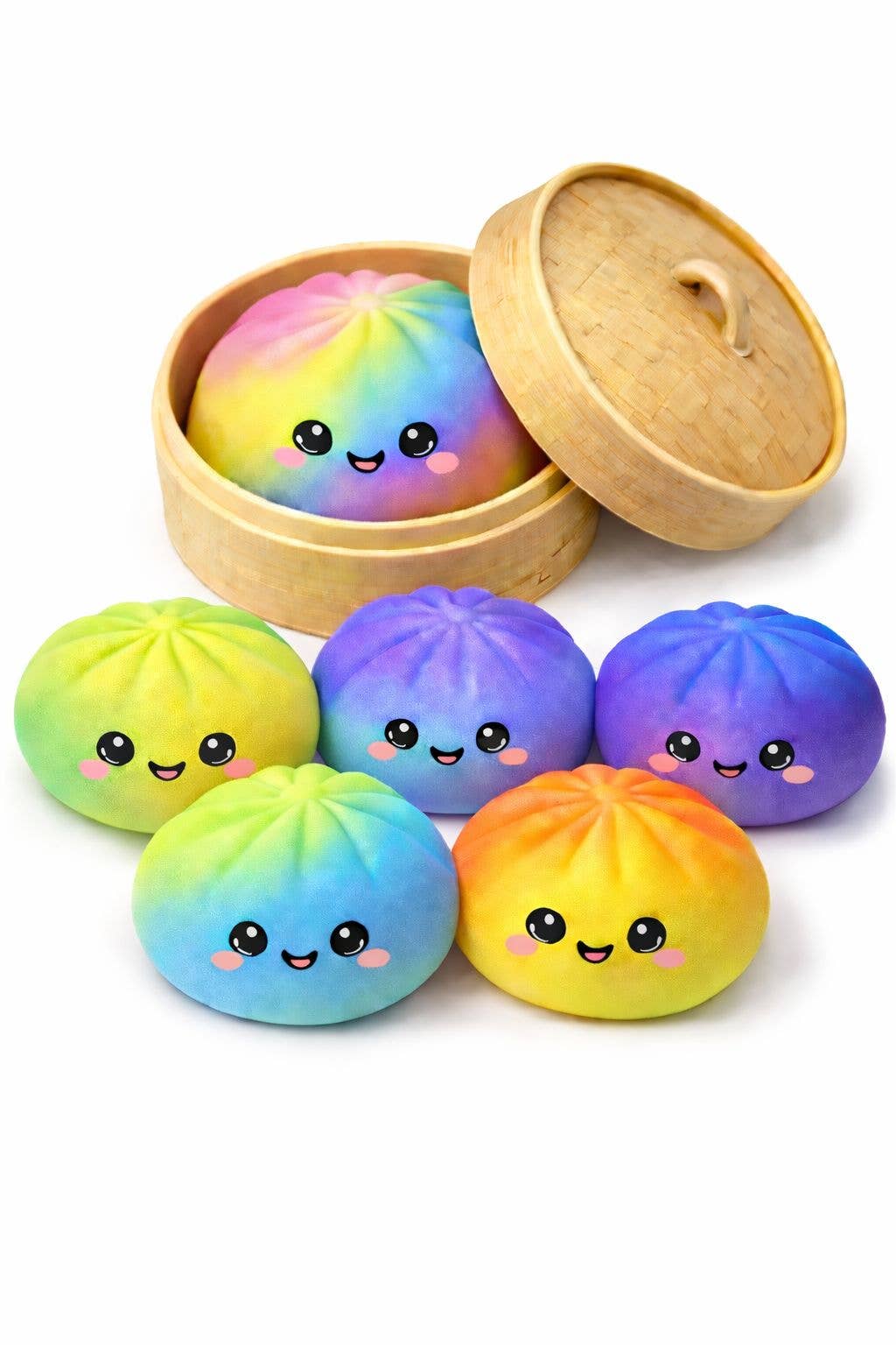 4" Mystery Squishy Dumpling - Tie Dye
