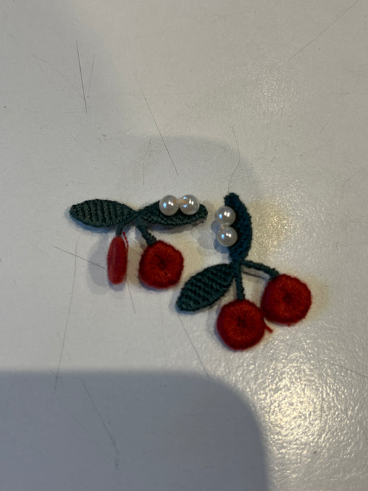 Tiny Crochet Fruits/Carrot Embroidery Assorted