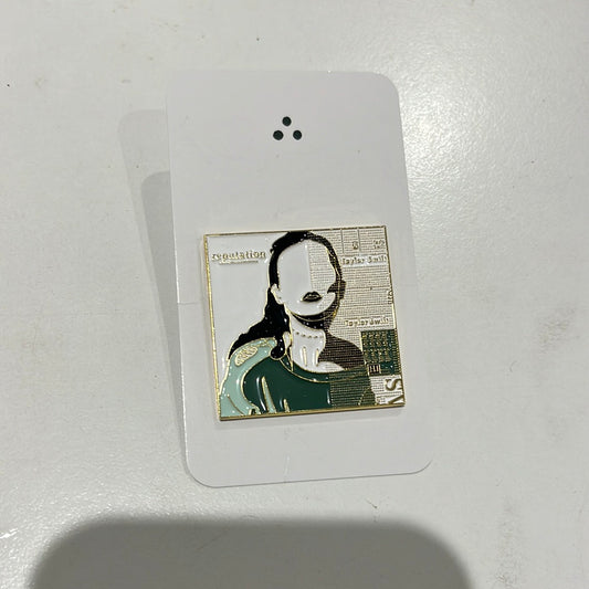 Taylor Swift Reputation Album Cover Pin