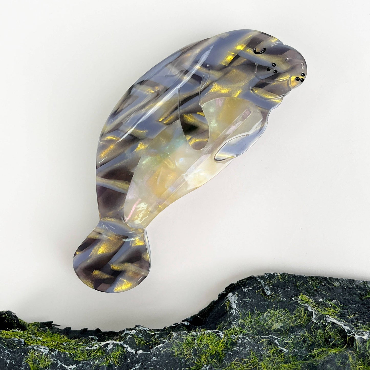 Manatee Claw Clip,Marine Life Series Hair Clip