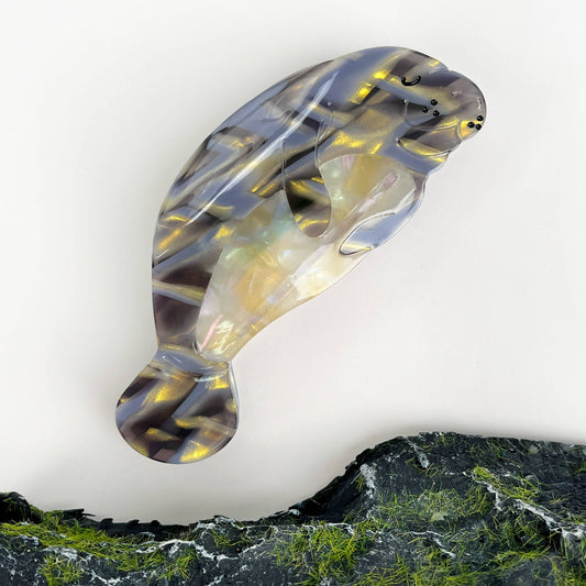 Manatee Claw Clip,Marine Life Series Hair Clip
