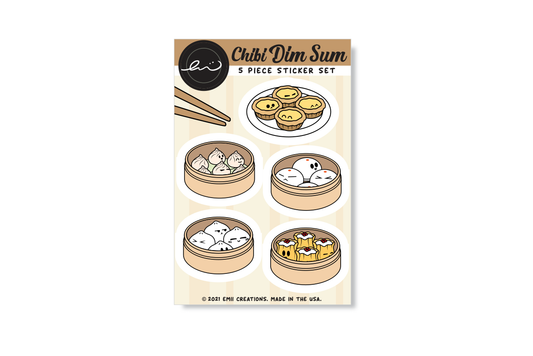 Dim Sum Sticker Sheet