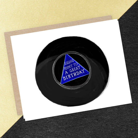 8 Ball Birthday Card | Witchy Birthday