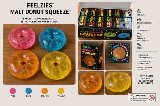 FEELZiES™ Malt Donut Squishy™