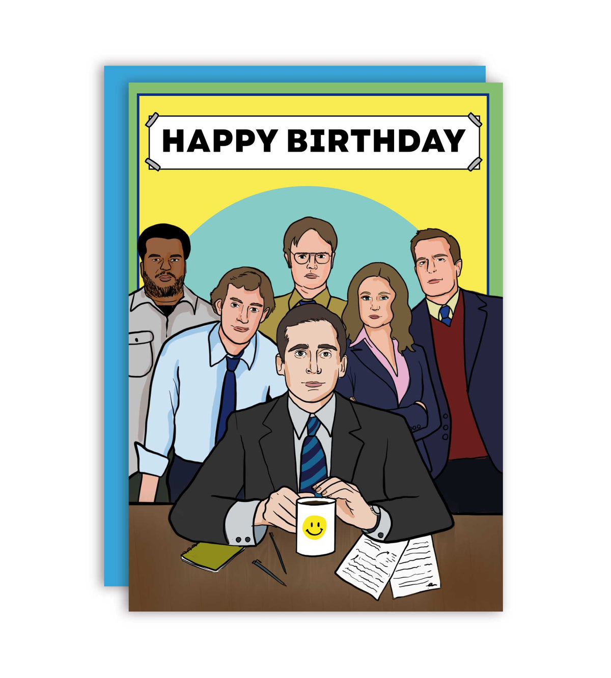 Happy Birthday The Office Funny Greeting Card