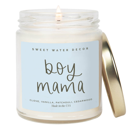 Boy Mama 9 oz Soy Candle