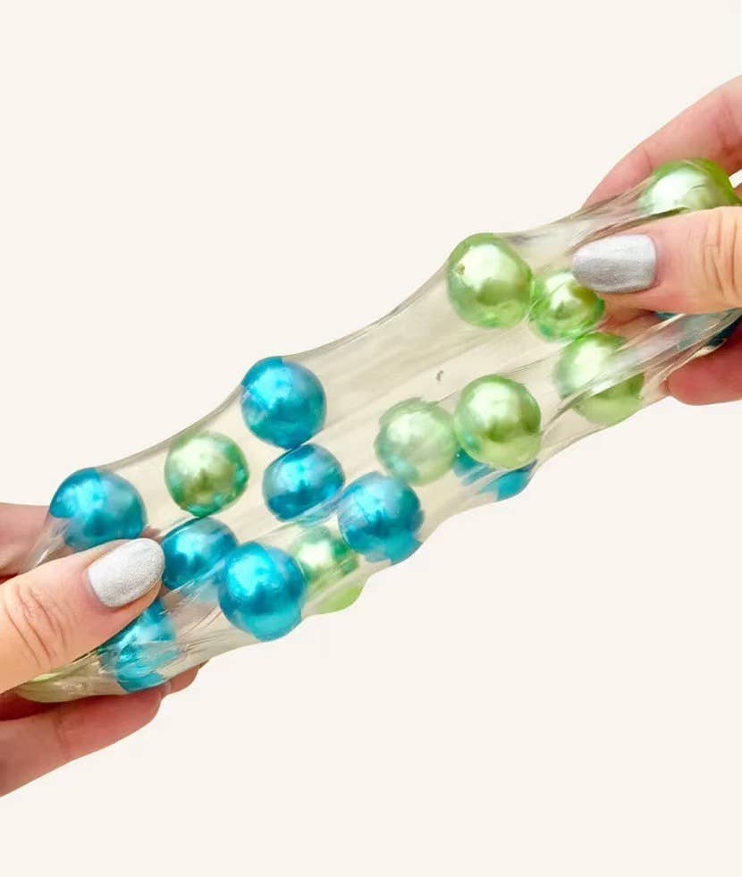 Pearlescent Pearl Fidget Cube Stress Toy