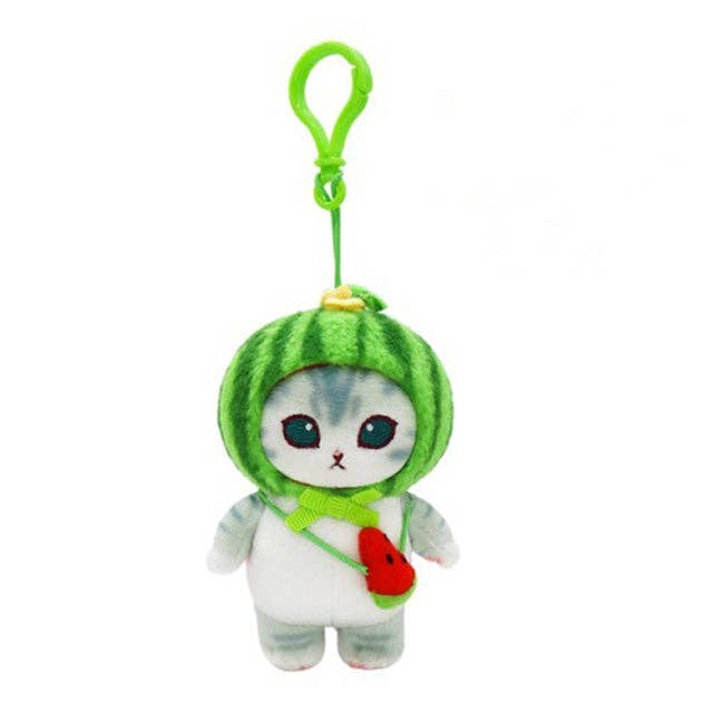 Limited! Mofusand Fruit Costume Plush Keychain