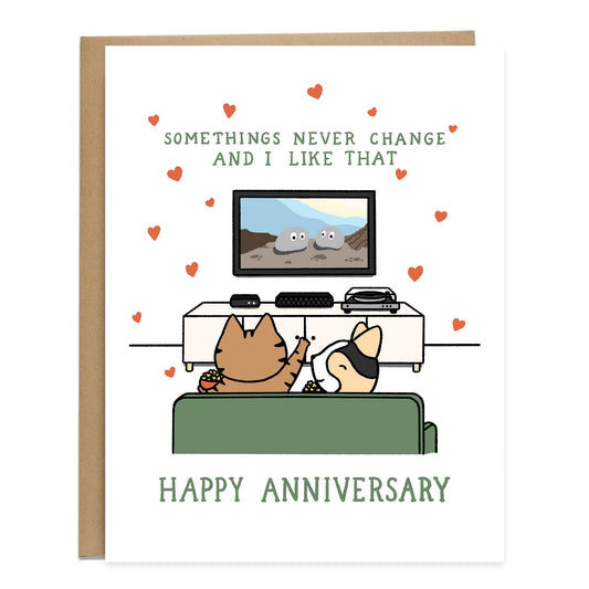 Movie Night (EEAAO) Anniversary Card