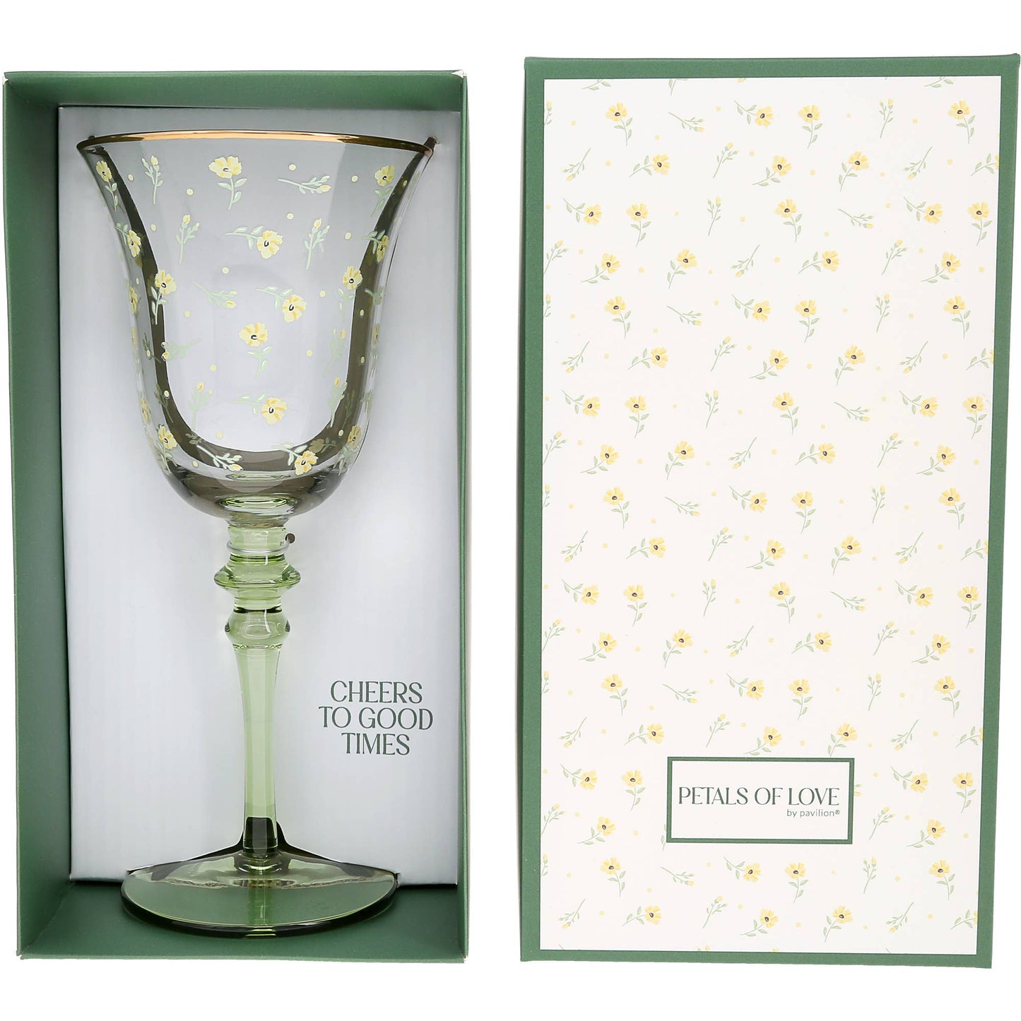 Good Times - Gift Boxed 11 oz Wine Glass
