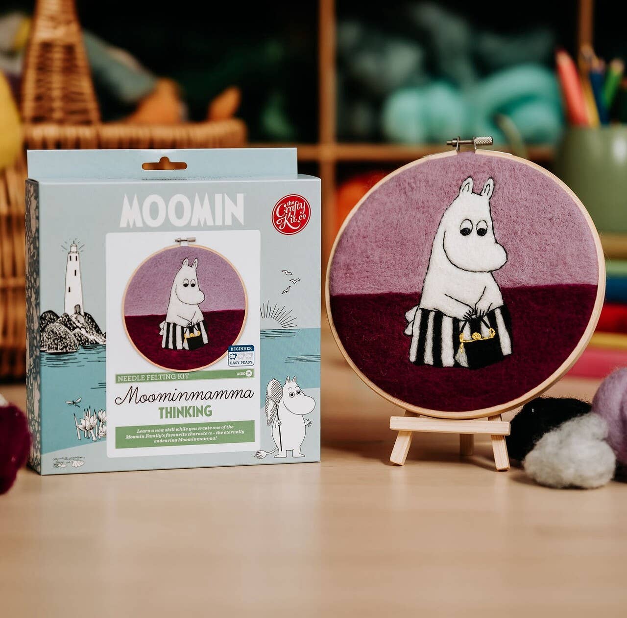 Moominmamma Thinking Needle Felt Craft Kit