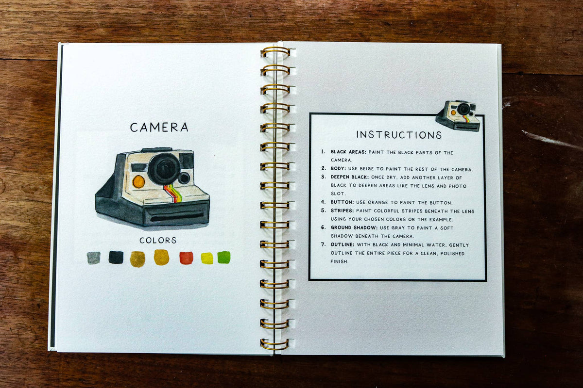 Tny Objects – A Watercolor Workbook
