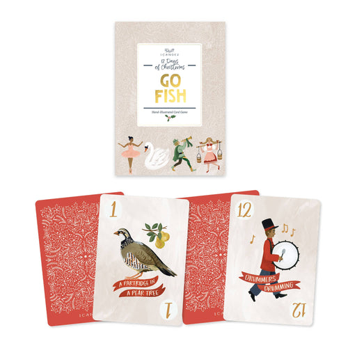 12 Days Of Christmas Go Fish Card Game - Front & Company: Gift Store