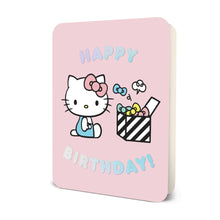 Load image into Gallery viewer, Hello Kitty Pink Happy Birthday Deluxe Greeting Card
