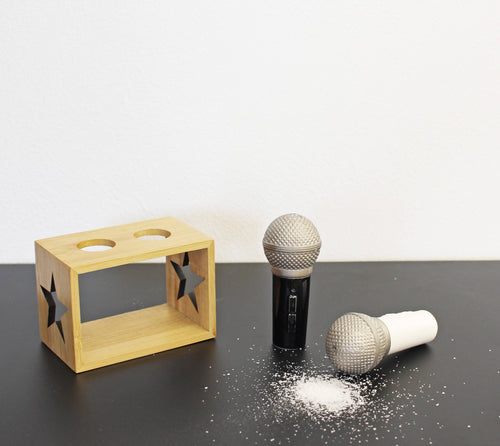 Microphone salt & pepper shaker - Front & Company: Gift Store