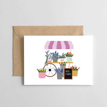 Load image into Gallery viewer, Flower Cart Design - Mini Boxed Set of 6 Cards
