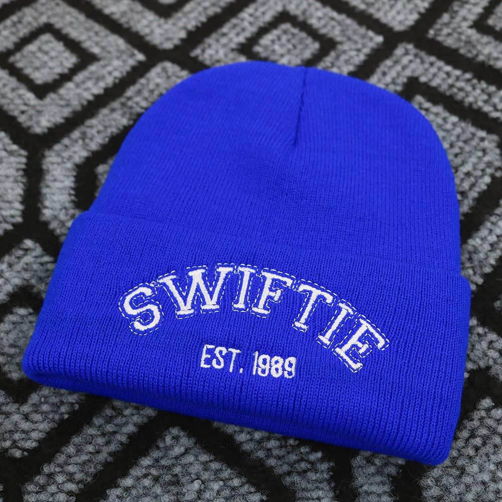 Swiftie Embroidered knitted beanie Taylor Swift knitted hat