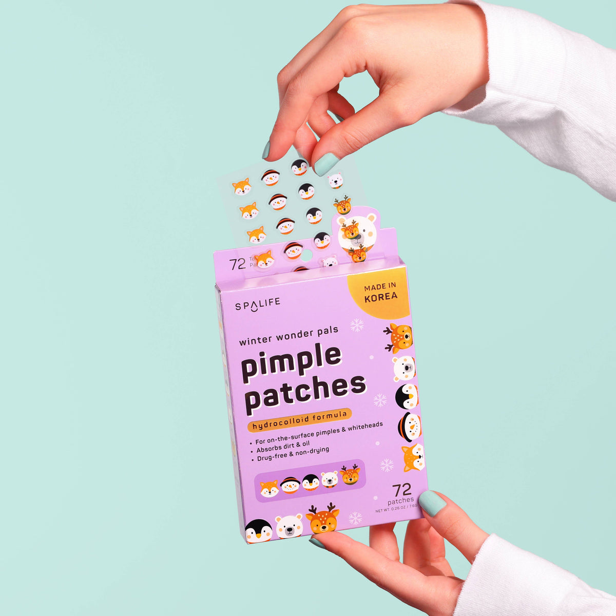 Christmas Holiday Winter Pals Hydrocolloid Pimple Patches