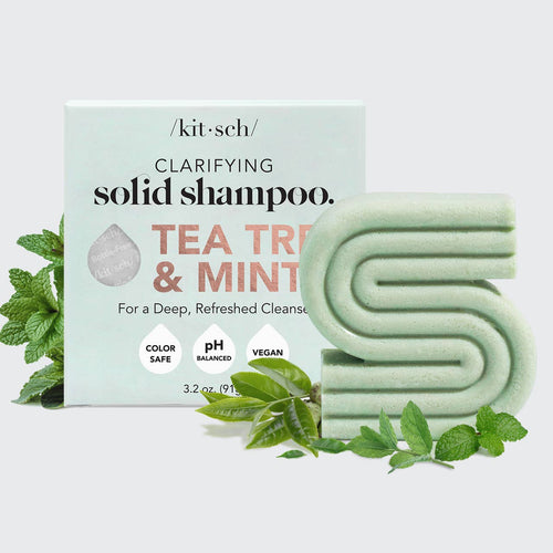 Tea Tree + Mint Clarifying Shampoo Bar - Front & Company: Gift Store