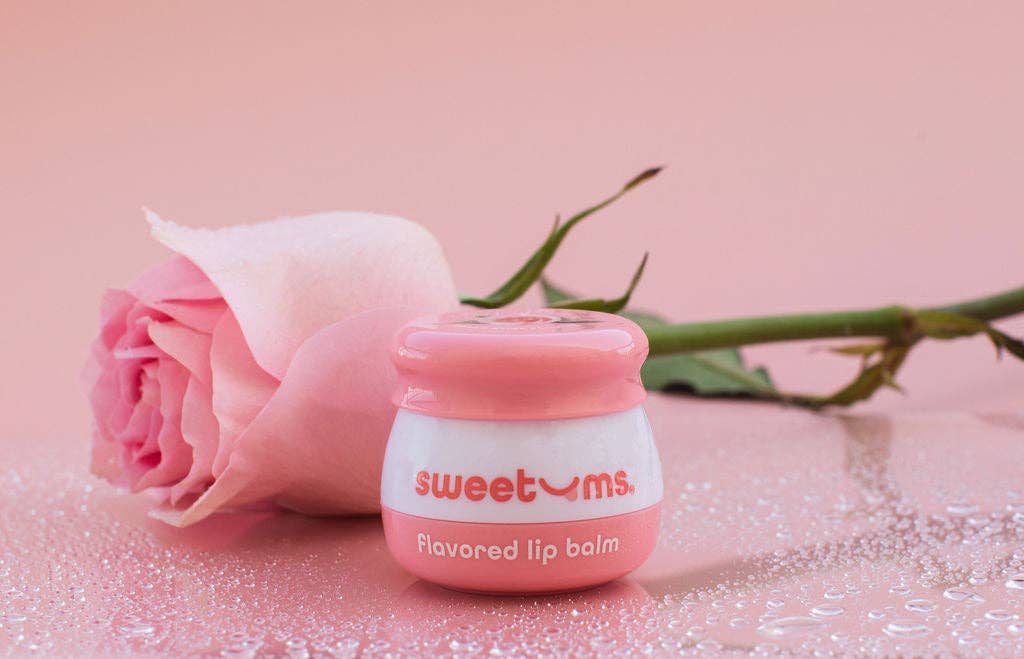 Sweet Rose Flavored Lip Balm Lip Gloss Beauty Vegan